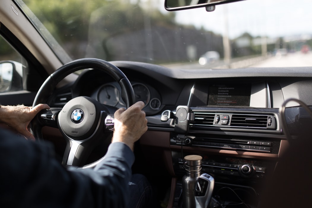 BMW interior