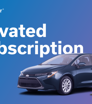 Novated subscription